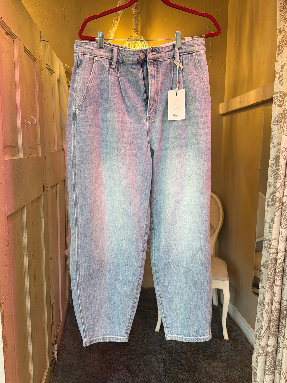 Kancan Ultra high rise Wide Tapered fit