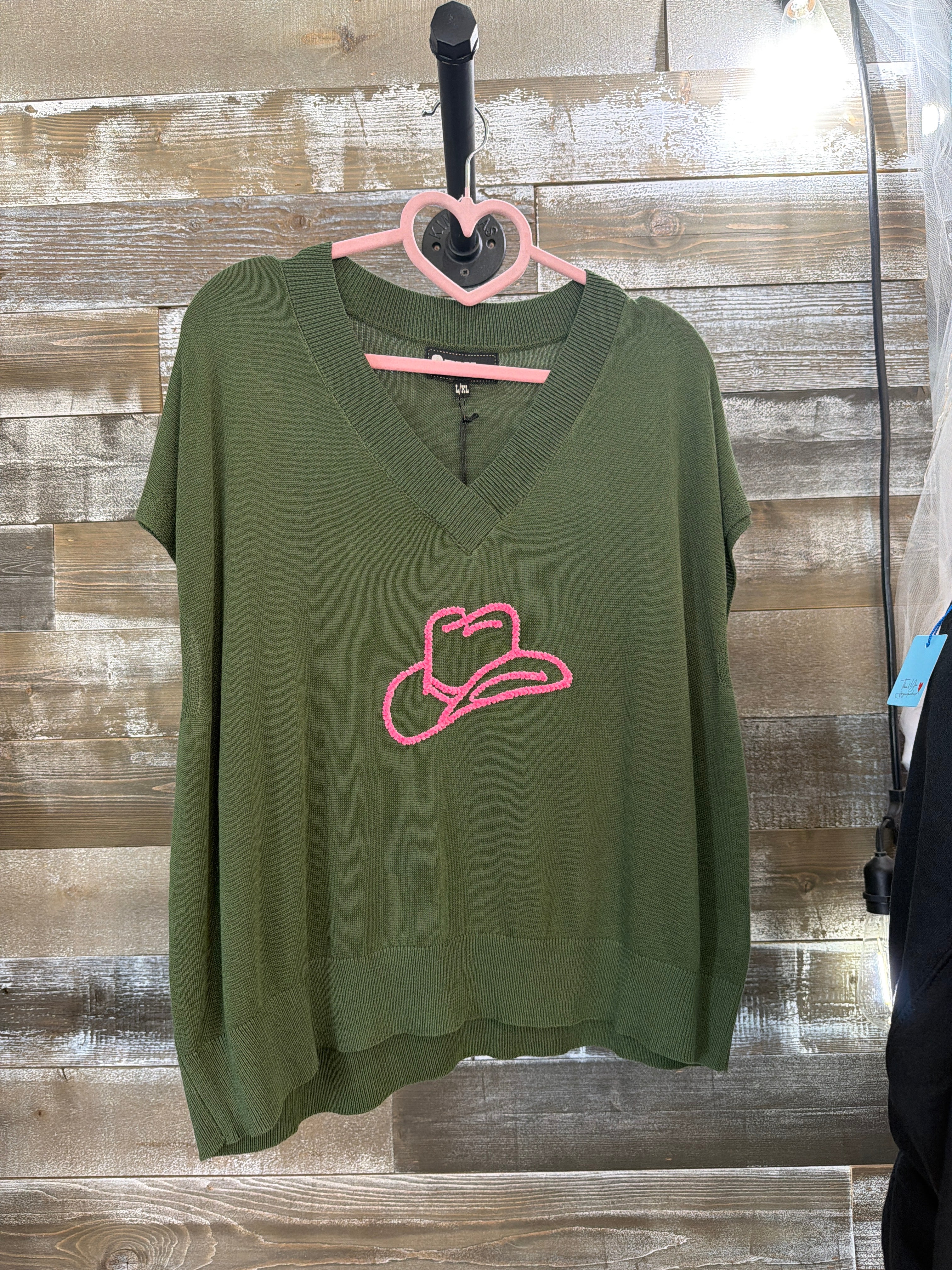 2Fly Cowboy Hat Knit Sweater