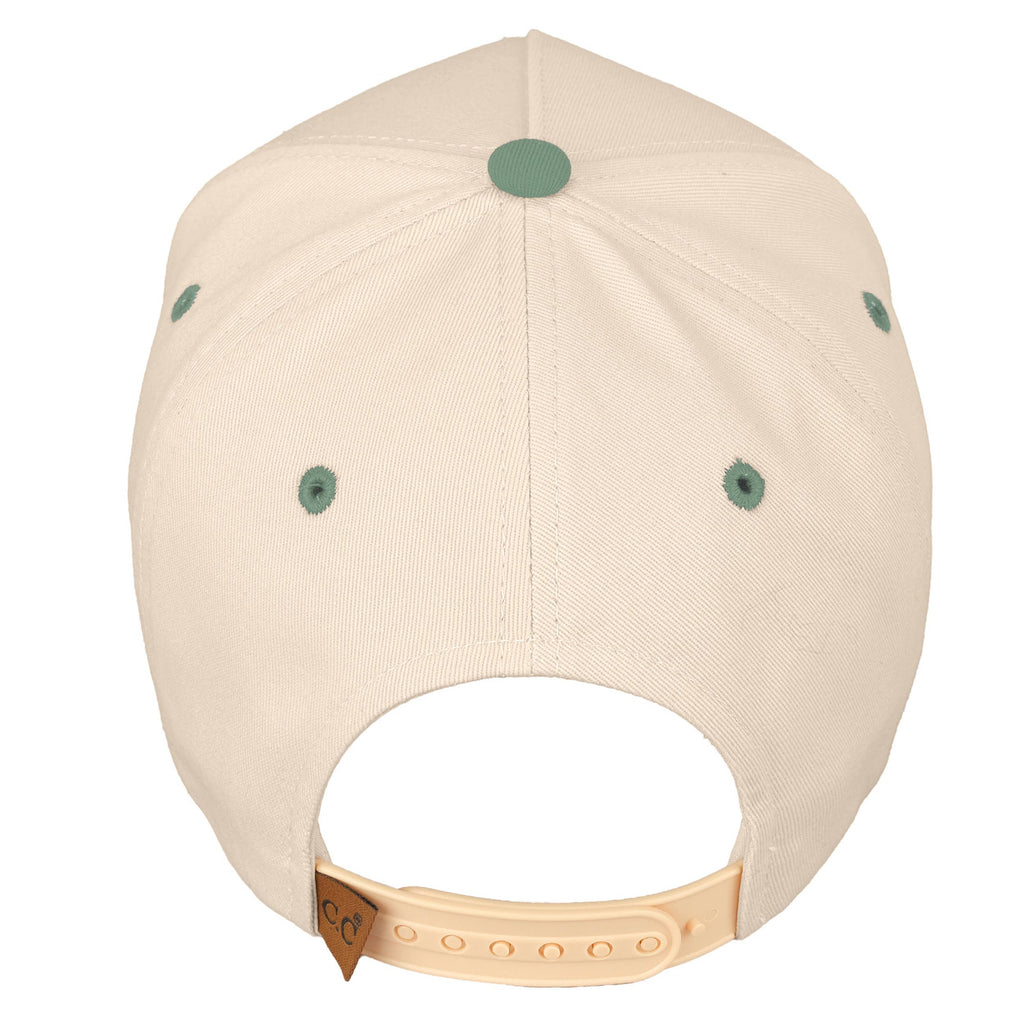C.C TEQUILA COWBOY CLUB Cotton Trucker Cap: Sage