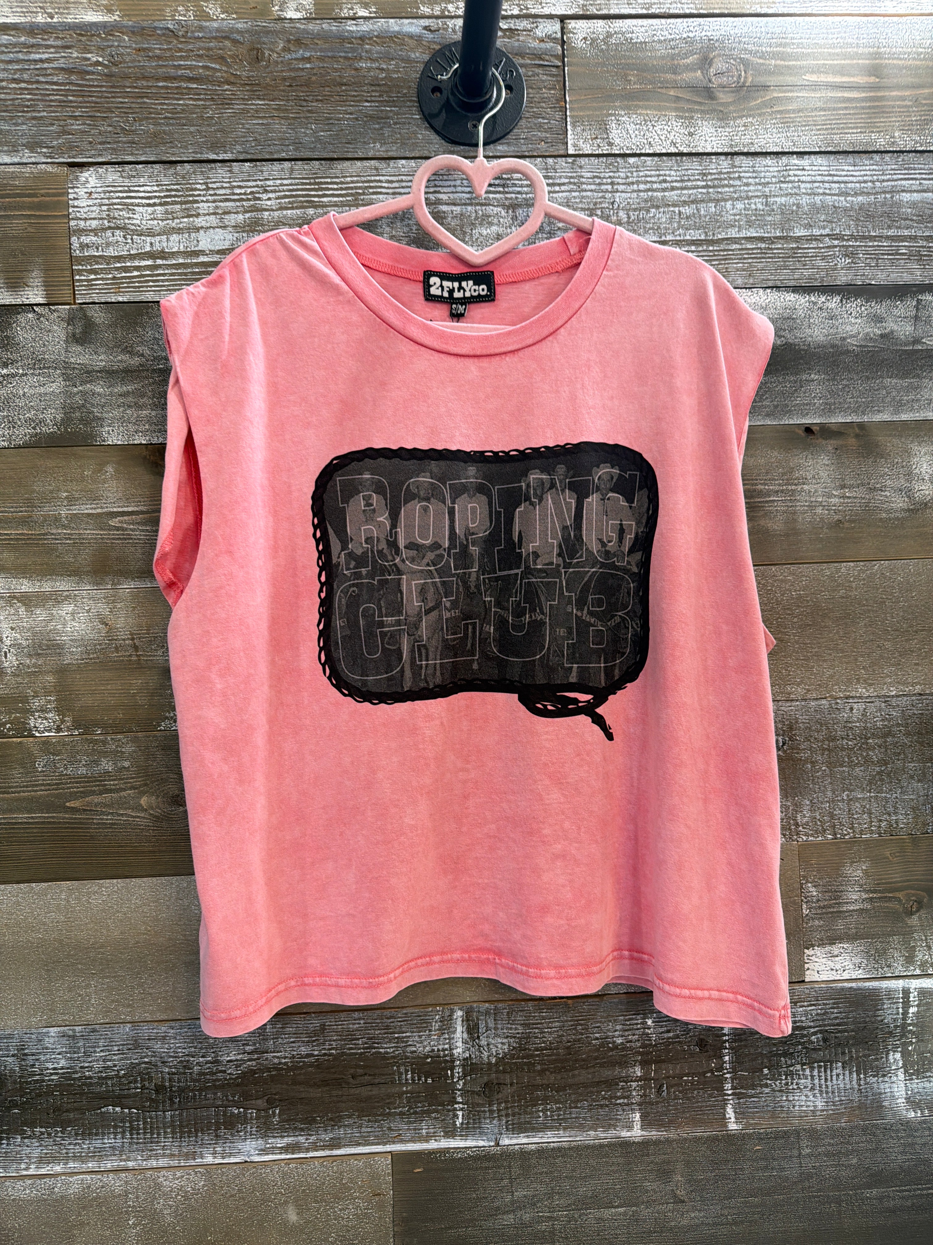Pink Roping Club Tank