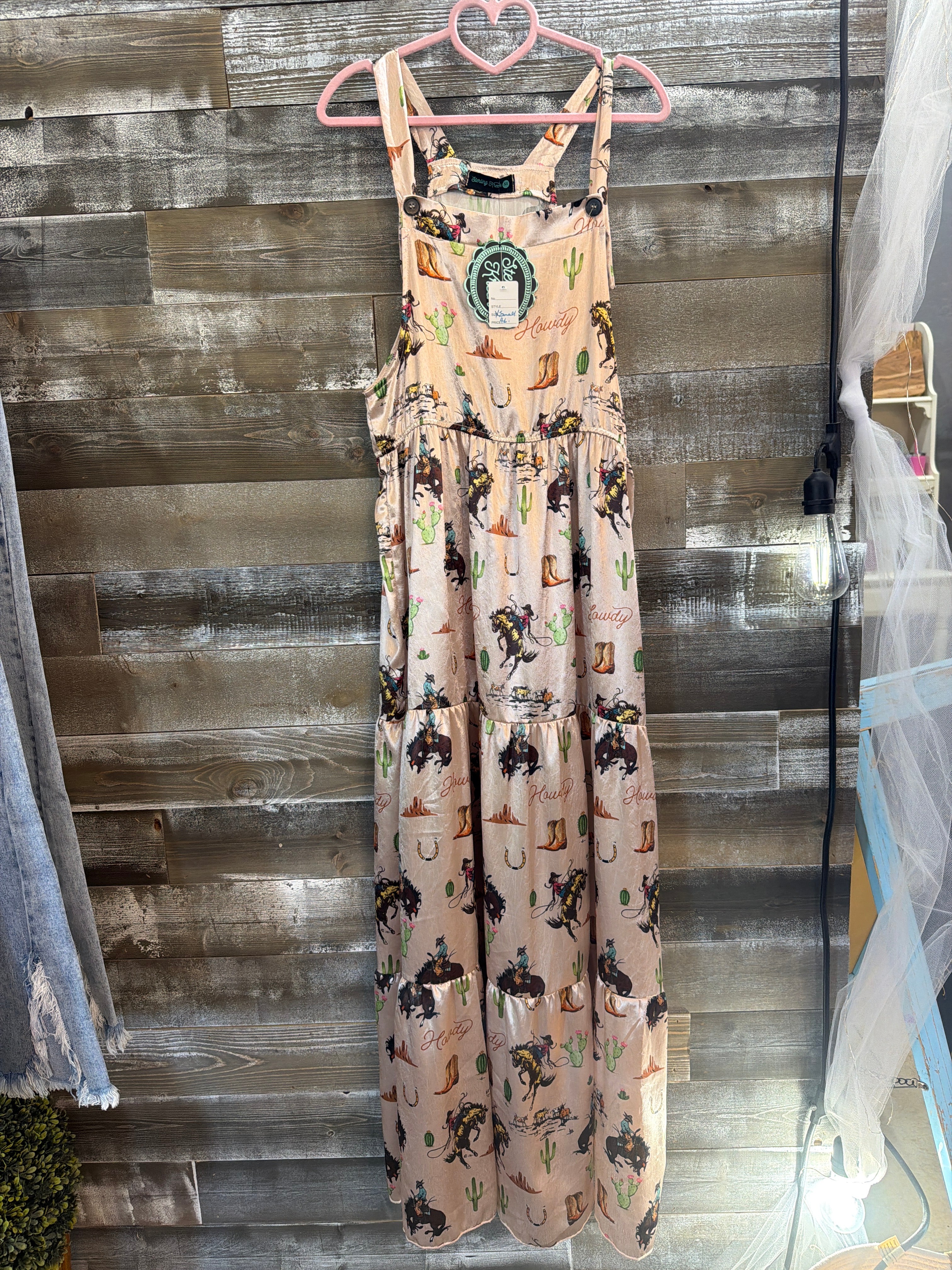 Cowgirl confetti dress