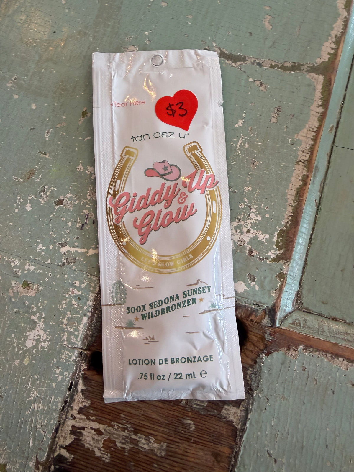 Individual Single Use Tanning Lotion Packets