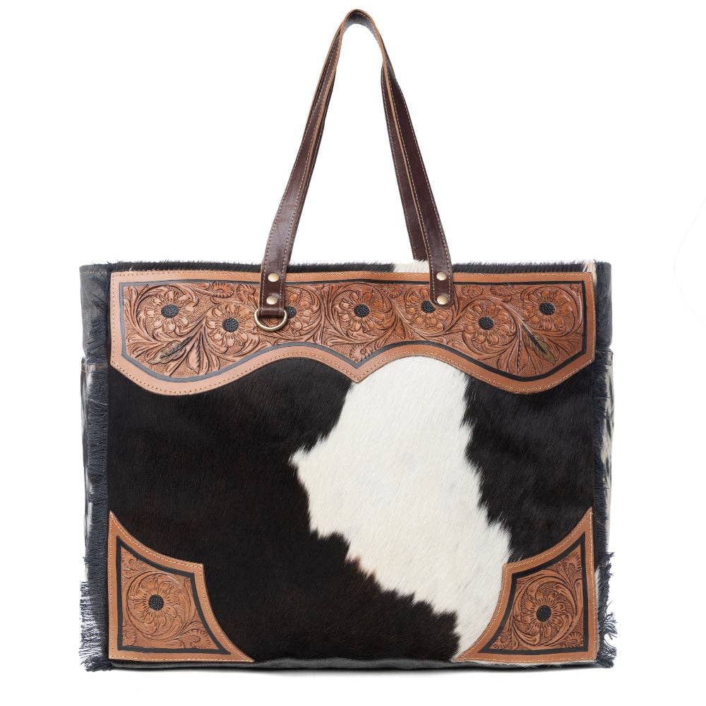 Cartwright Hand-Tooled Bag