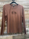 Long Sleeve Horse Top