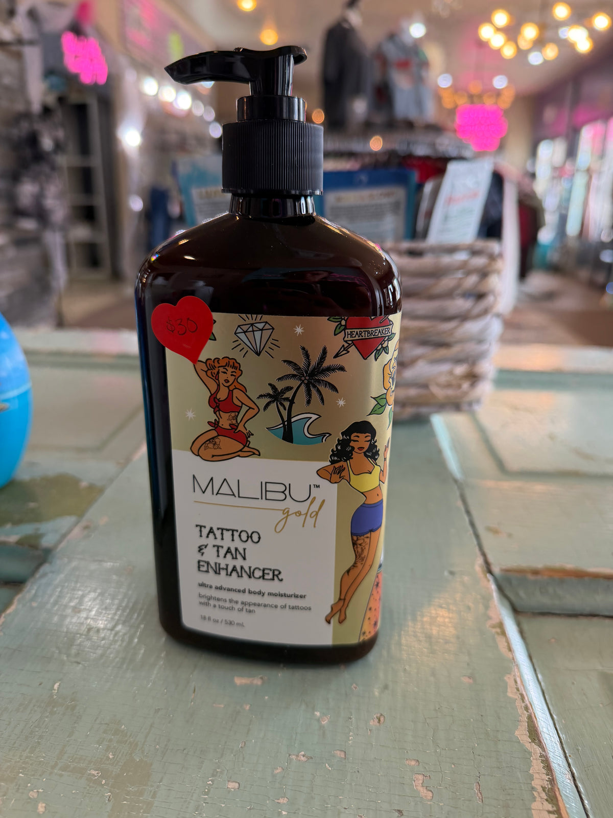 Malibu Gold Tan Extender & Tattoo Enhancer