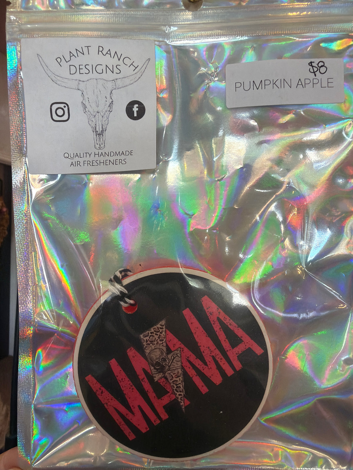 Mama Leopard Lightning- Pumpkin Apple Scent