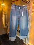 Kancan High Rise Crop Wide Leg