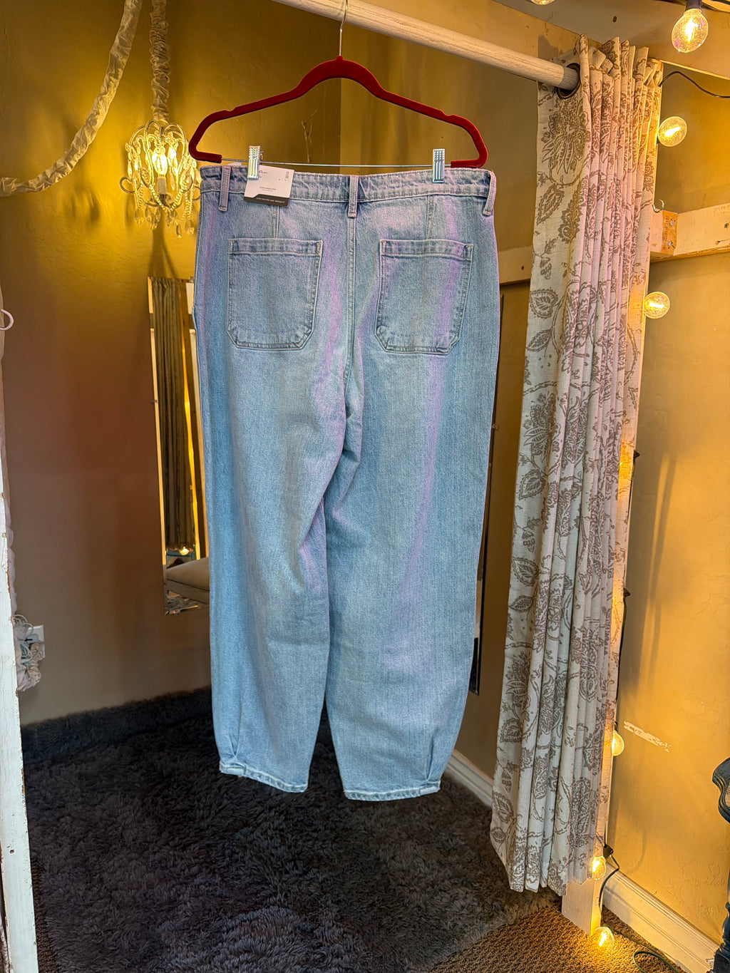 Kancan Ultra high rise Wide Tapered fit