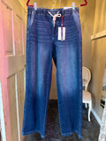 Kancan High Rise Wide Leg Elastic Waist