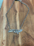 Stitched in Stone Necklace