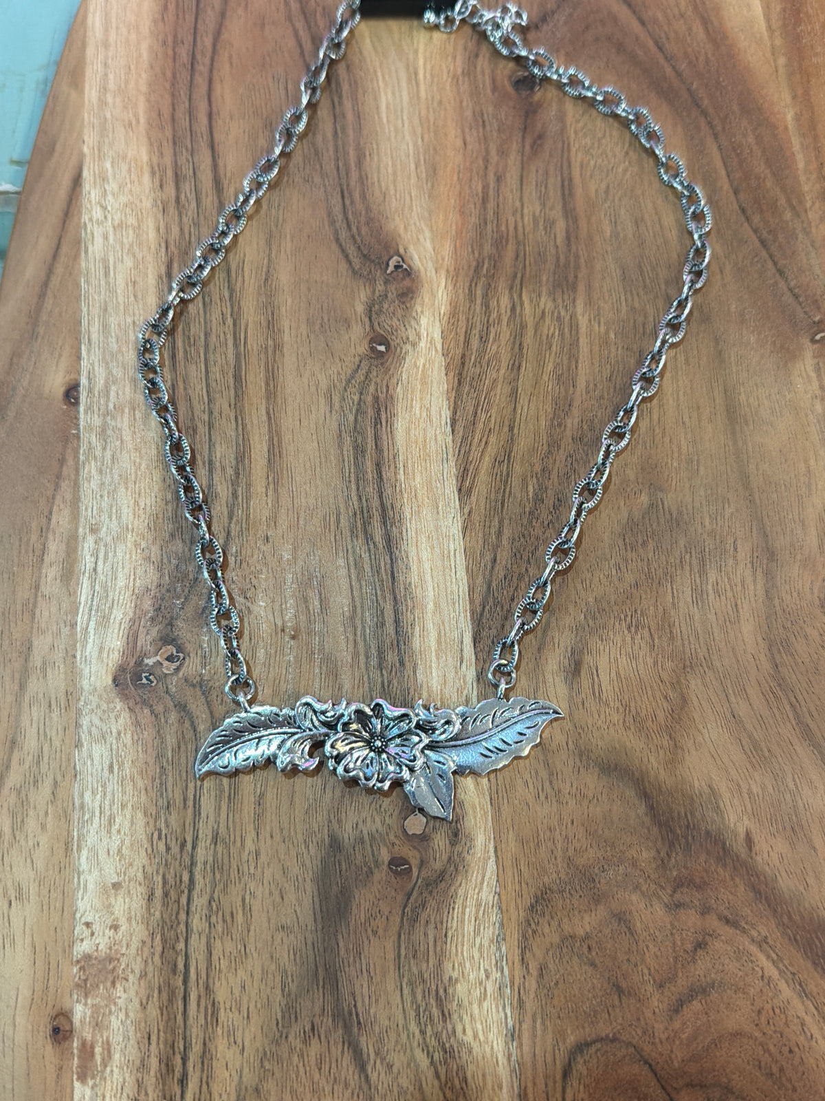 Stitched in Stone Necklace