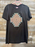 Sterling Kreek Tooled Aztec Tee