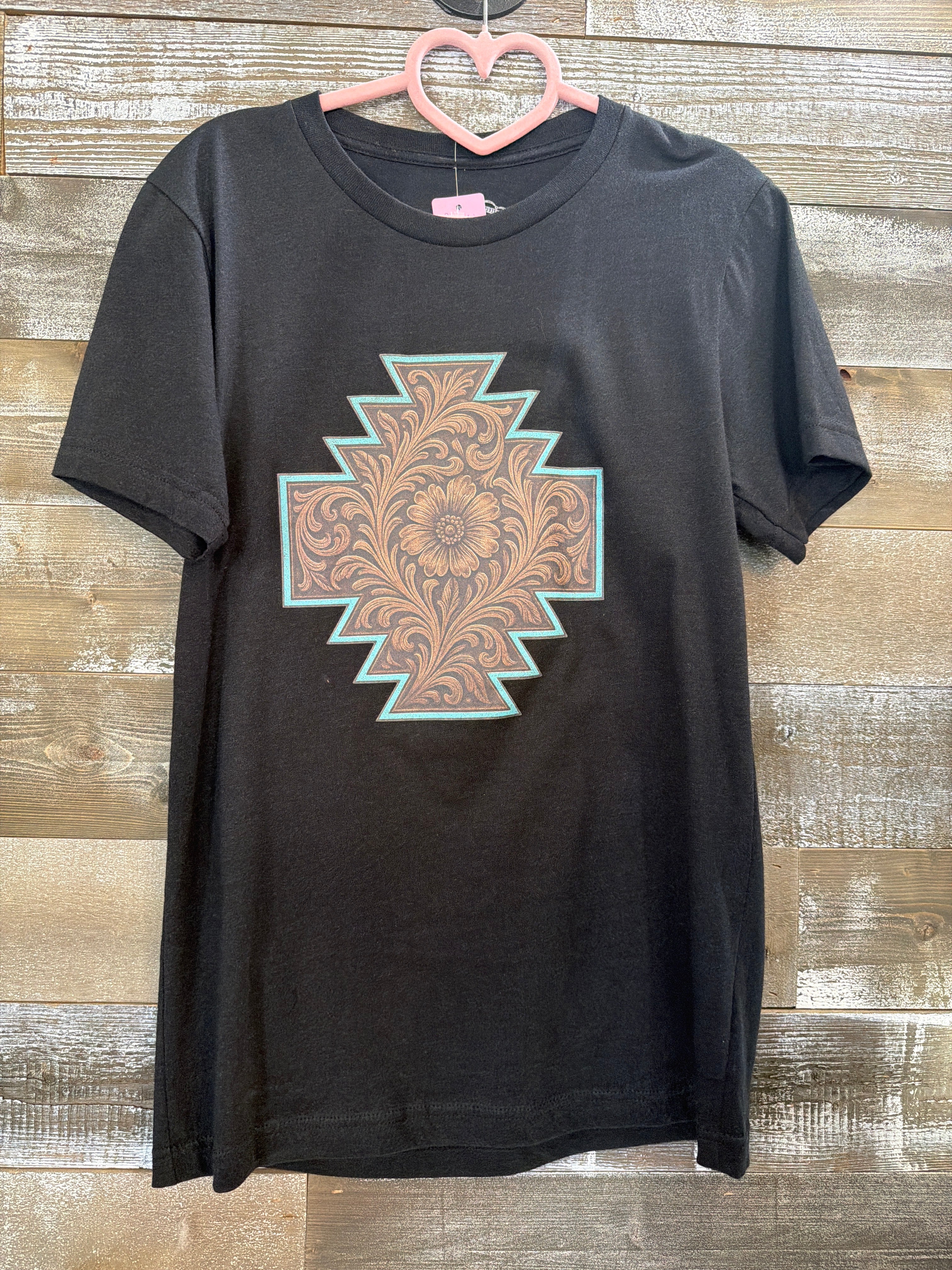 Sterling Kreek Tooled Aztec Tee