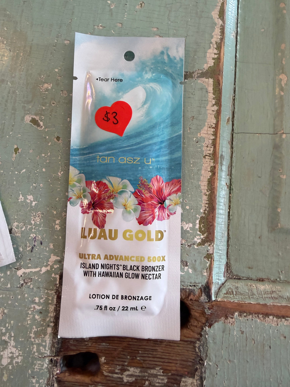 Individual Single Use Tanning Lotion Packets