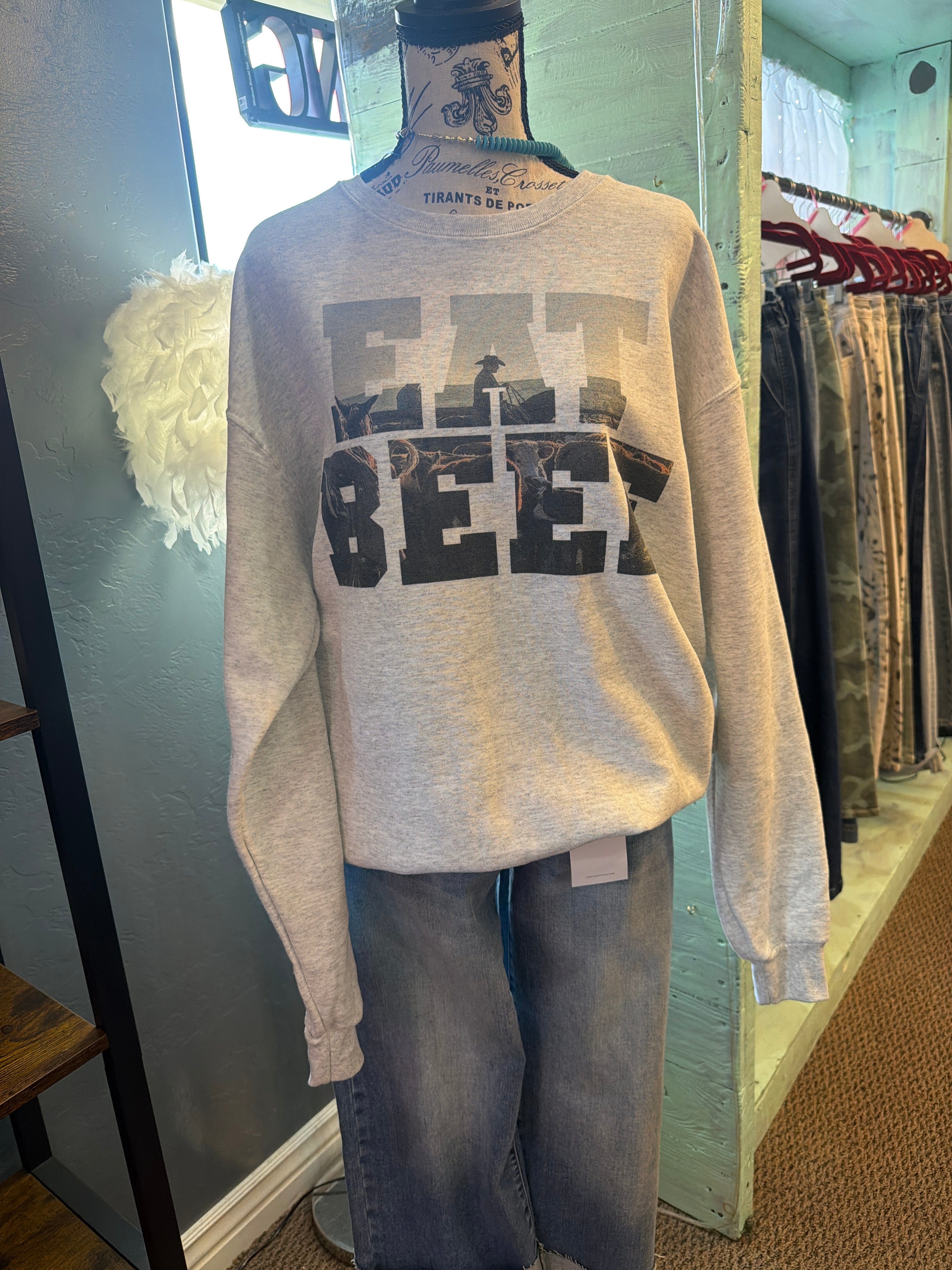 Eat Beef Sweatshirt
