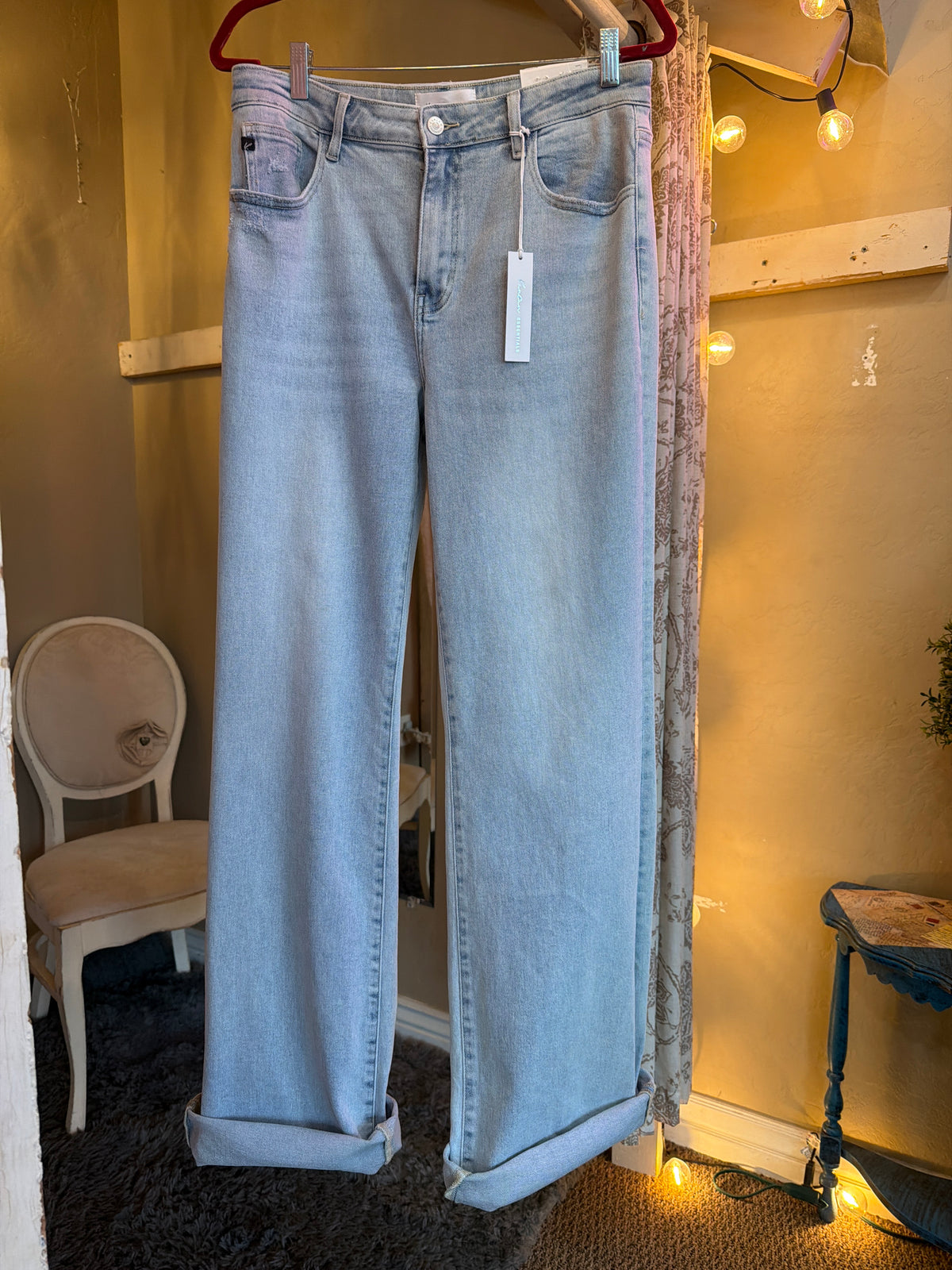 Kancan Essentials 90s Crop High Rise
