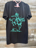 TT Roughrider Turquoise Tee