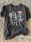 American Skeleton Tee- Clearance