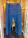 Wide leg jeans
