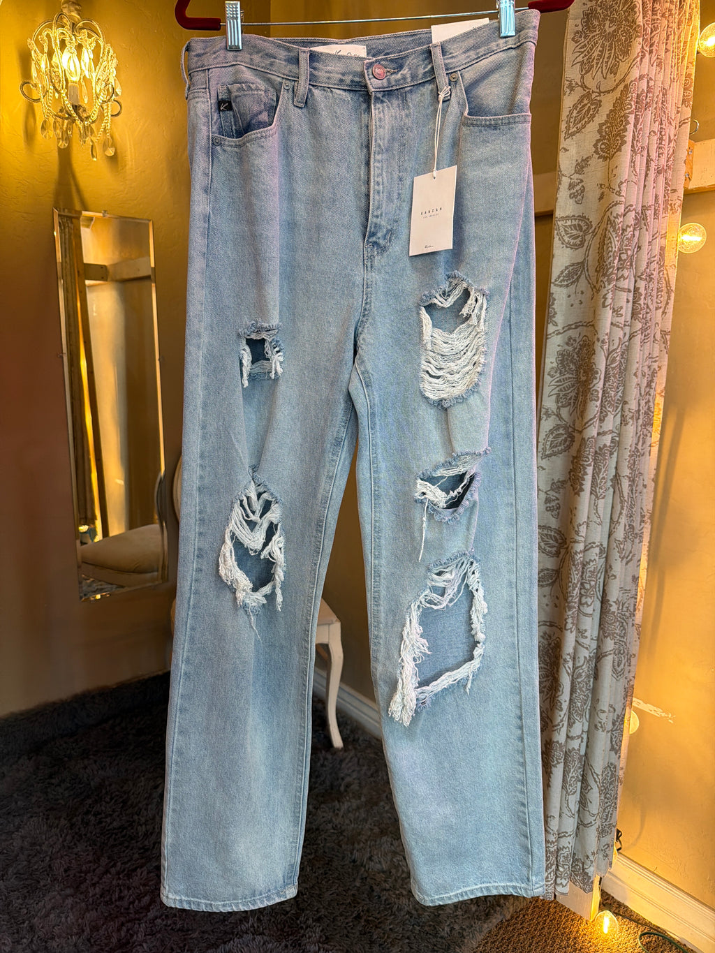 Kancan Vintage 90s distressed jeans