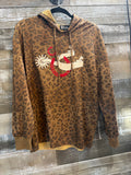 Leopard Spur ‘em Hoodie