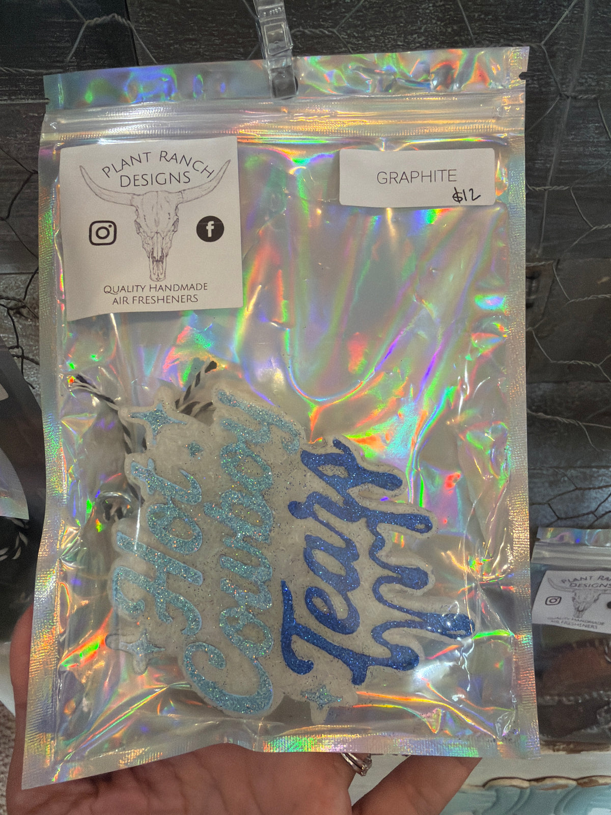 Hot Cowboy Tears-Graphite Scent