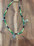 Beaded Western Charm Necklace