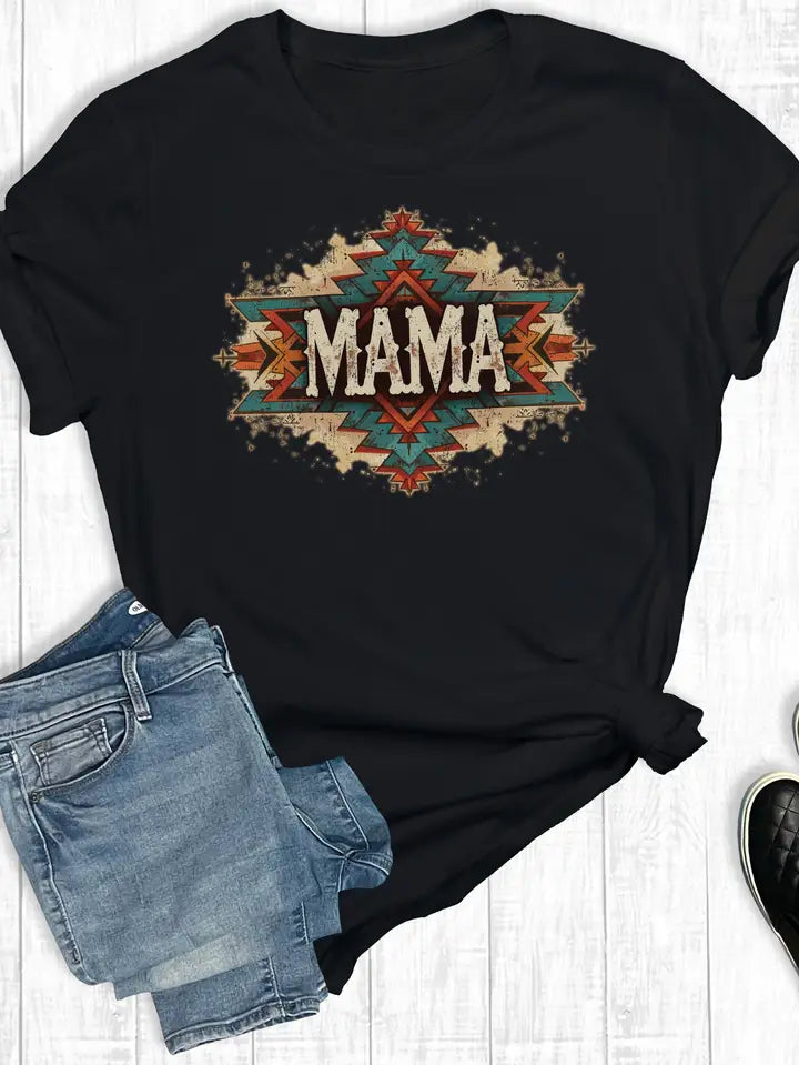 Western Aztec Mama Tee