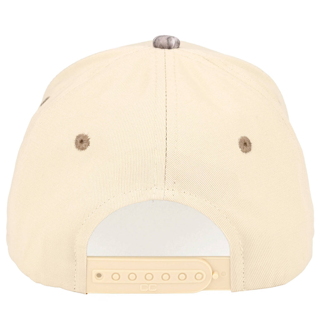 C.C RAISING HELL Letter on Two Tone Trucker Hat