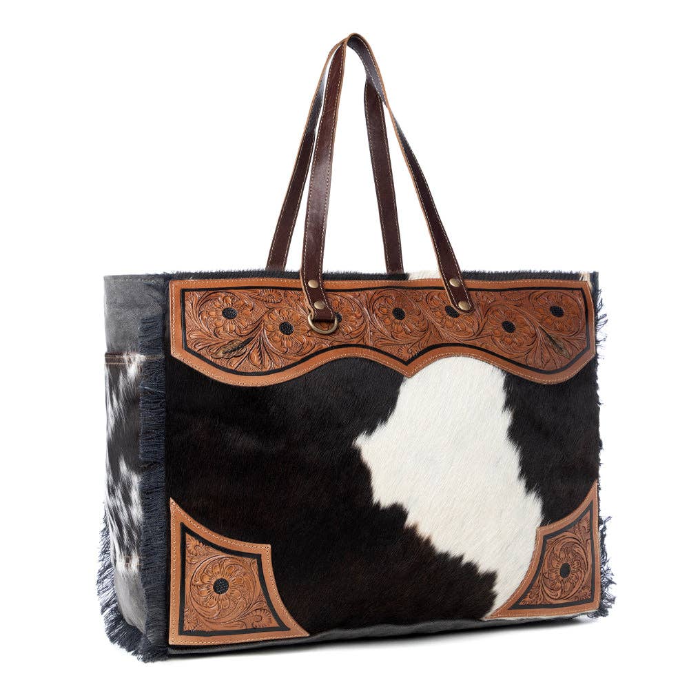 Cartwright Hand-Tooled Bag